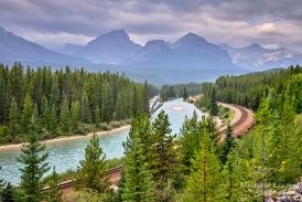 Kanada - Banff Morants Curve - 1