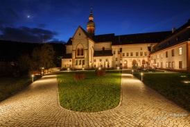 Kloster Eberbach: Blaue Stunde 1