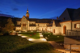 Kloster Eberbach: Blaue Stunde 2
