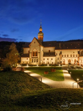 Kloster Eberbach: Blaue Stunde 4