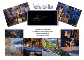 Postkartenbox: erhätlich im Shop der Burg Rheinstein