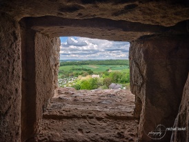 Schloss Lichtenberg-9: Blick aus dem Bollwerk